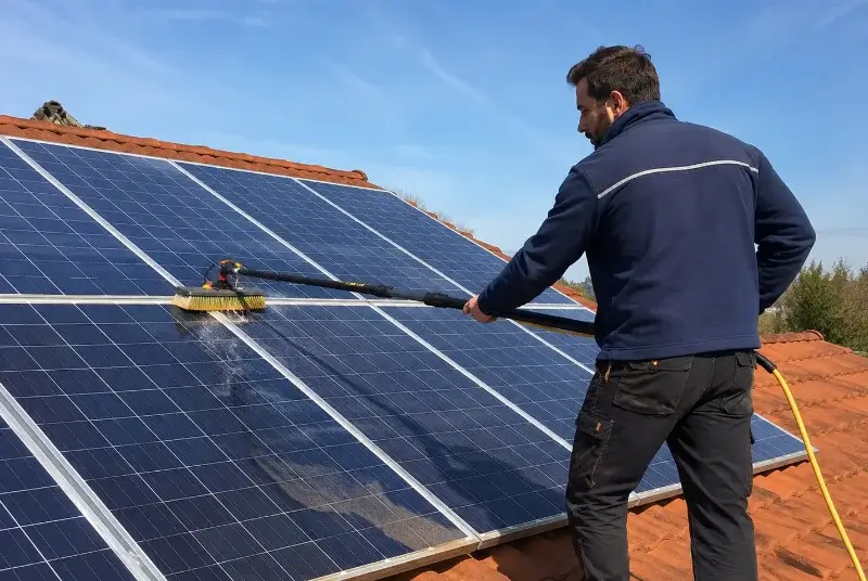 Nettoyage et entretien de panneaux solaires à Stotzheim